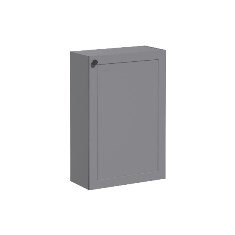 Vitra Root Classic 68582 Alt Ünite, 55 cm, Dar, Mat Gri, Sağ